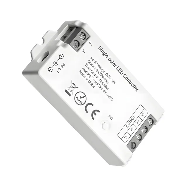 Tuya-compatible LED strip controller with RF remote